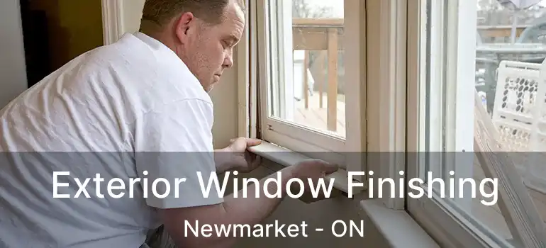  Exterior Window Finishing Newmarket - ON