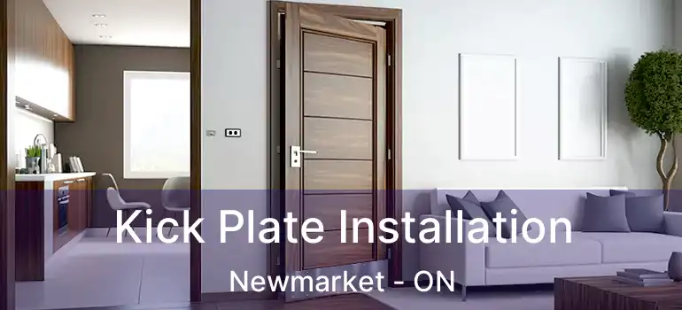  Kick Plate Installation Newmarket - ON