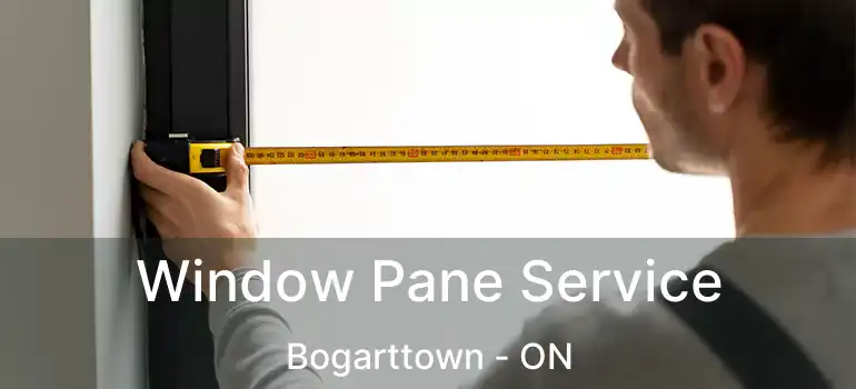  Window Pane Service Bogarttown - ON
